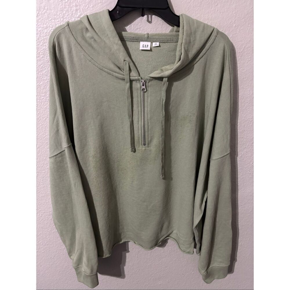 ❤️GAP Cropped Hooded Long Sleeve Sweatshirt